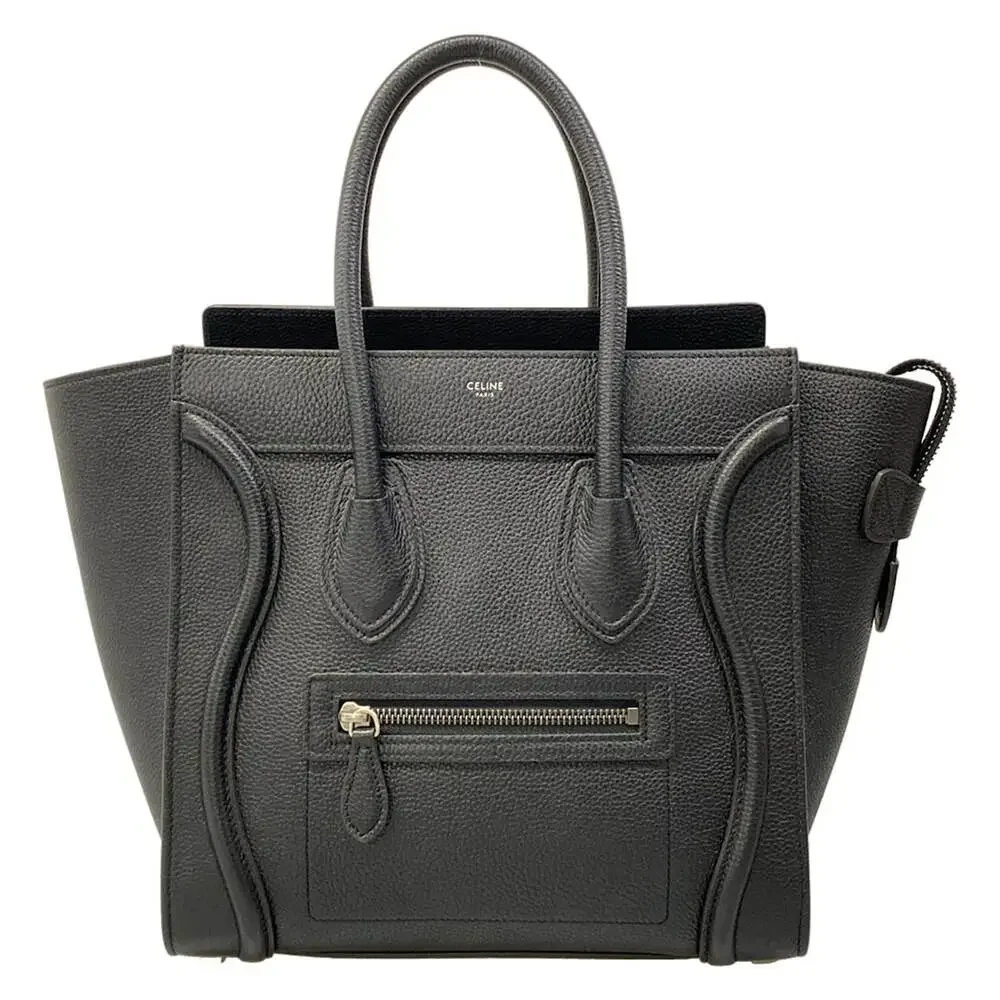 Celine Luggage Micro Shopper Handbag